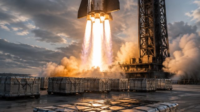 SpaceX's Starfall: Revolutionizing Global Cargo Delivery from Orbit