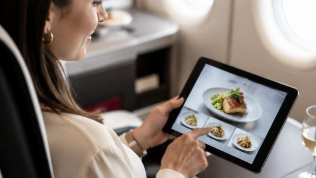 SWISS Airlines Elevates Dining Experience with Digital Pre-Flight Menus